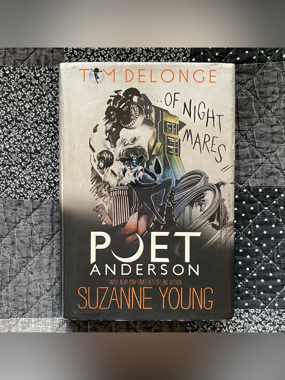 poet anderson ...of nightmares by suzanne young, tom delonge, hardcover